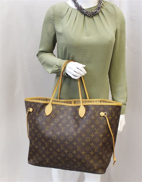 louis vuitton neverfull canvas material|louis vuitton neverfull bag cost.